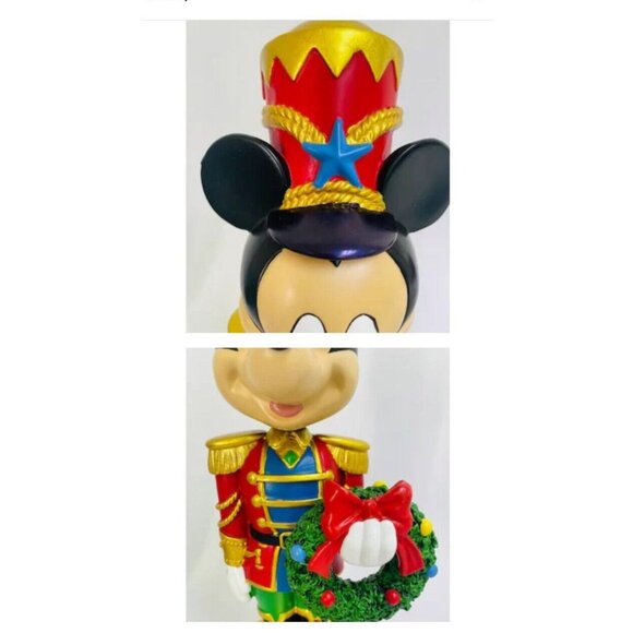 Disney Mickey & Minnie Mouse Large 15" Nutcracker Holiday Christmas Decor Set - Picture 16 of 16